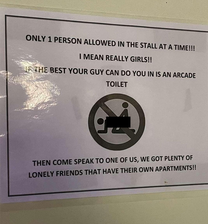 Thanks, I Hate This Bathroom Sign