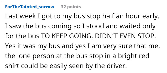 Bus Driver Waited Just To Shut The Door In Front Of Man&rsquo;s Face, A Kind-Hearted Person Gives Him A Lift And He Meets The Driver Again