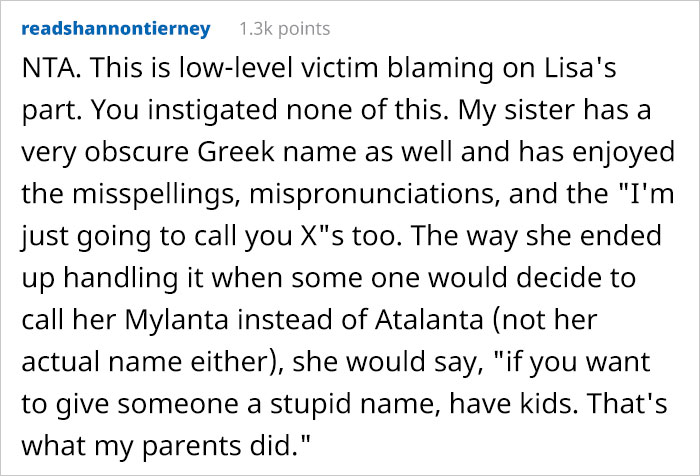 "AITA For Refusing To Answer To A Nickname I Don't Like?" "AITA For Refusing To Answer To A Nickname I Don't Like?"
