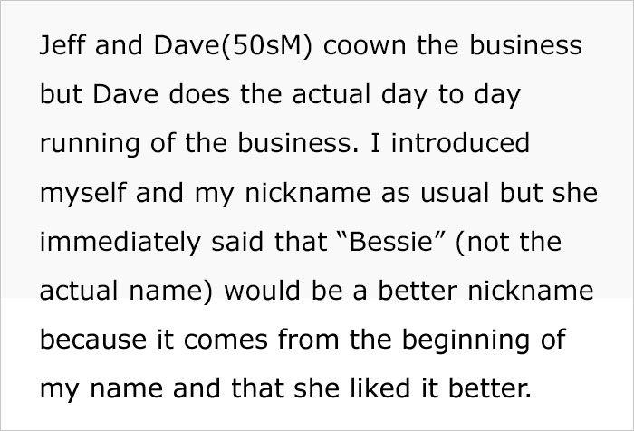 "AITA For Refusing To Answer To A Nickname I Don't Like?" "AITA For Refusing To Answer To A Nickname I Don't Like?"