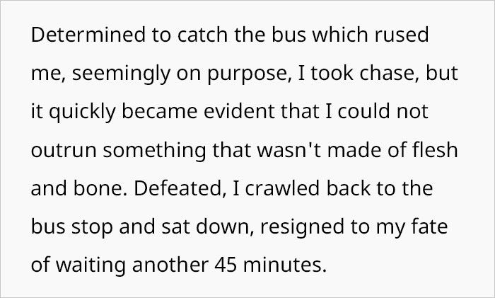 Bus Driver Waited Just To Shut The Door In Front Of Man&rsquo;s Face, A Kind-Hearted Person Gives Him A Lift And He Meets The Driver Again