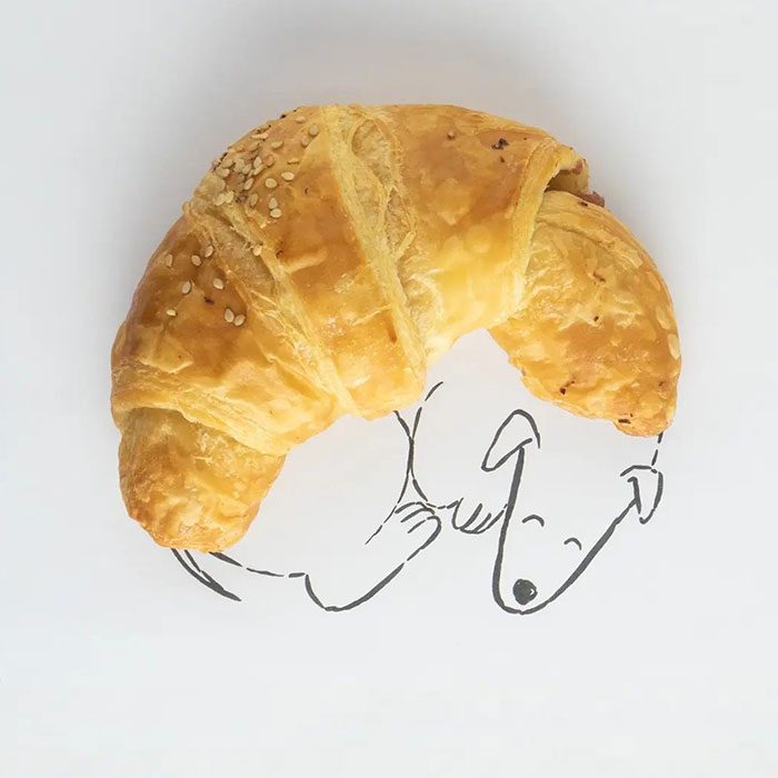 70 Illustrations That Interact With Their Surroundings By Cintascotch (New Pics)