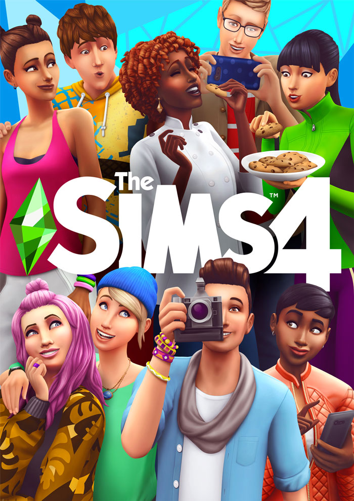 The Sims 4 video game poster