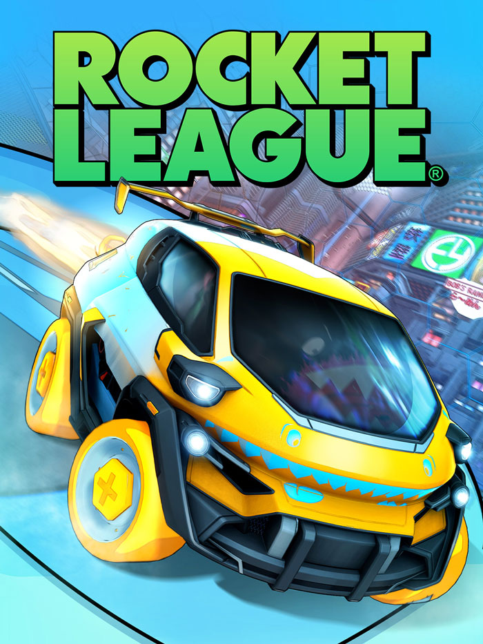 Rocket League video game poster