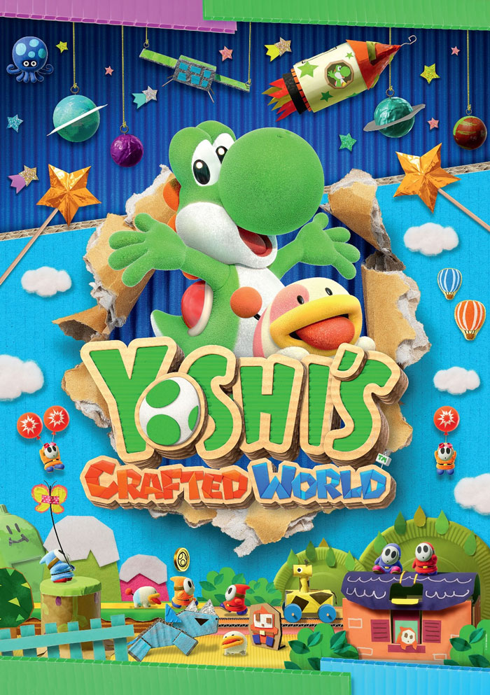 Yoshi's Crafted World video game poster