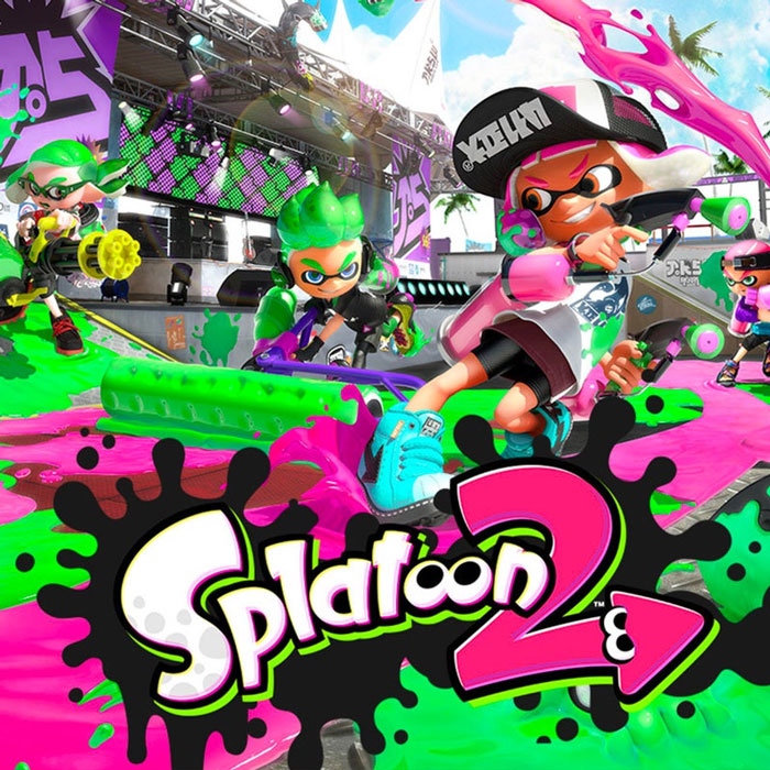 Splatoon 2 video game poster