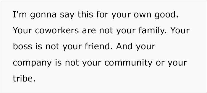 Employment Attorney Reminds Folks To Not Consider Their Coworkers Or Company A &ldquo;Family&rdquo;, Goes Viral With 2.8M Views