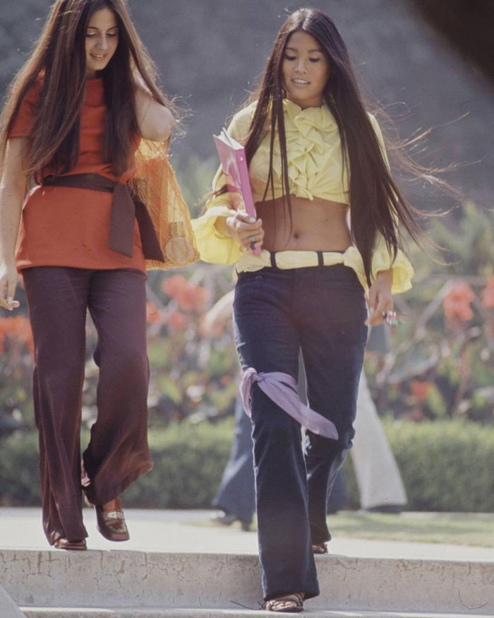 High School Fashion Photographed By Arthur Schatz For Life Magazine, 1969