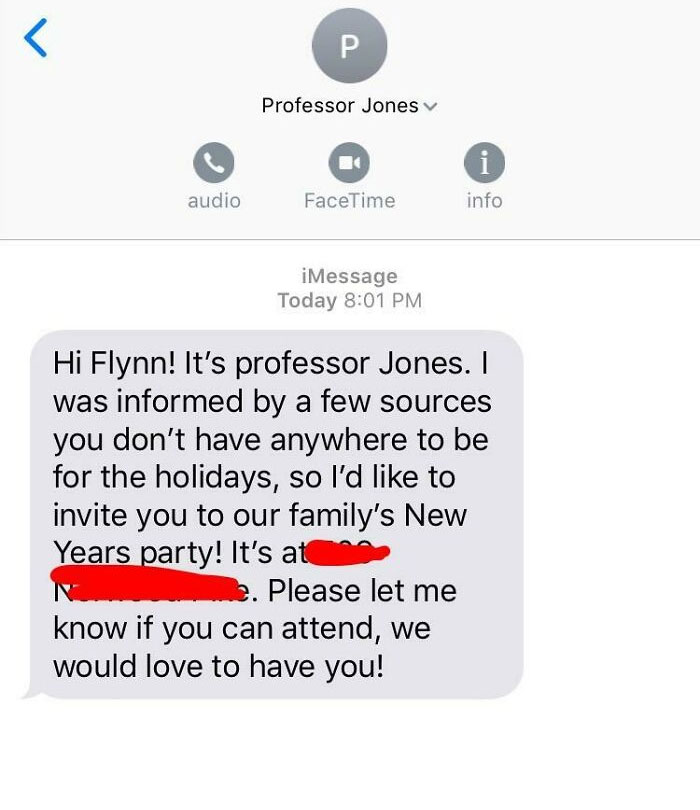 I Came Out To My Very Religious Family A Few Years Back And Haven’t Been Allowed Home Since. I Just Got This From One Of My Professors And Had To Share It. I’m 100% Going