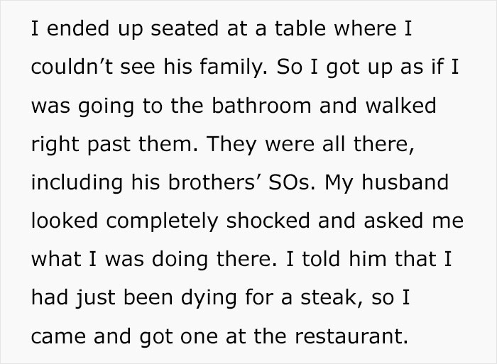 Woman Never Gets Invited To Husband's Family Dinners, Decided To Crash One And They Were Not Happy About It