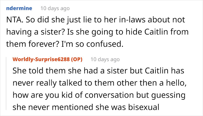 Bride Doesn't Invite Sister To The Wedding Because Of Her Sexuality, Freaks Out When Her Mother Refuses To Come Too