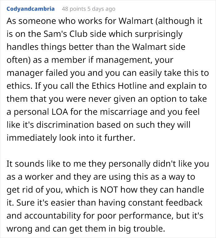 Woman Lost And Confused After She Got Fired For Having A Miscarriage Woman Lost And Confused After She Got Fired For Having A Miscarriage