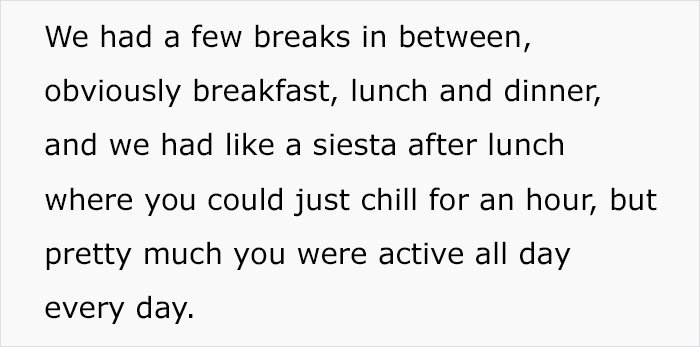 Woman Spent 10 Weeks At Fat Camp When She Was A Teen, Lists All The Things They Were Forced To Do There Woman Spent 10 Weeks At Fat Camp When She Was A Teen, Lists All The Things They Were Forced To Do There