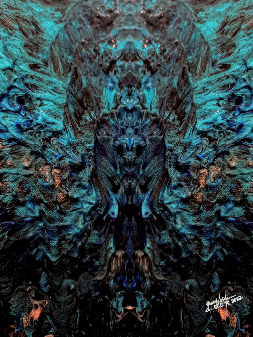 Hallucinating Art By Queennoble Dr. Elle Ramirez