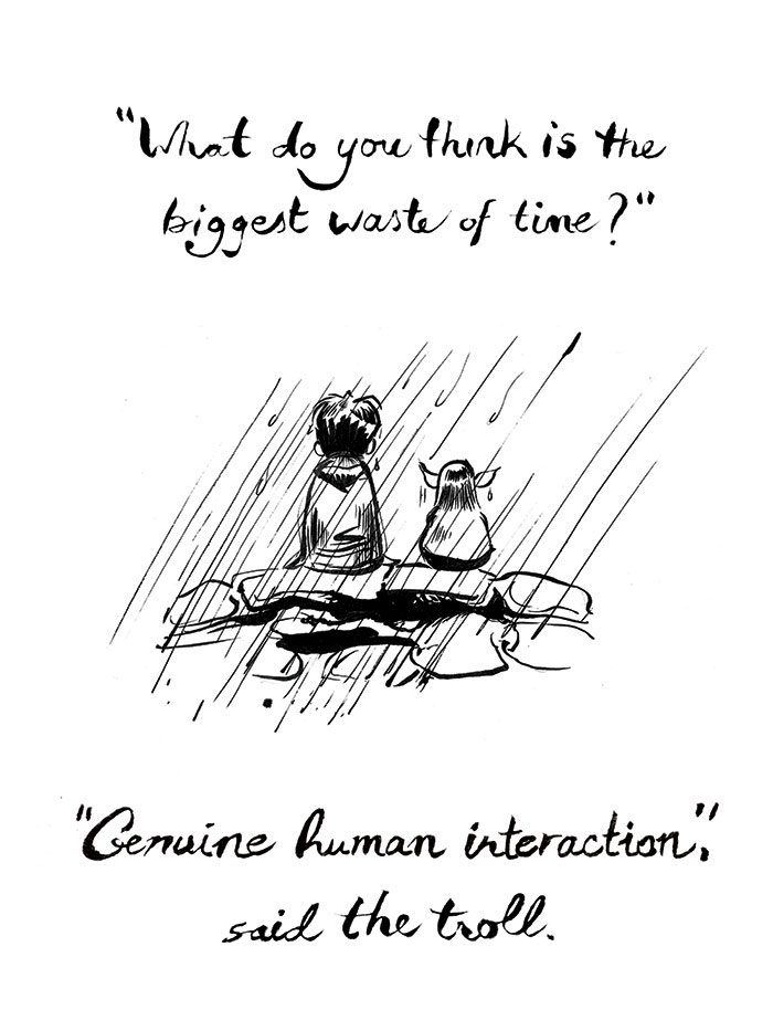 "The Kid, The Troll, The Wolf And The Hearse": I Wrote A Book For Cynical People