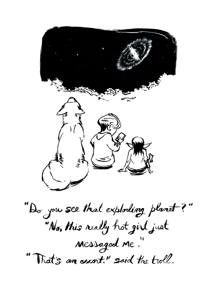 "The Kid, The Troll, The Wolf And The Hearse": I Wrote A Book For Cynical People