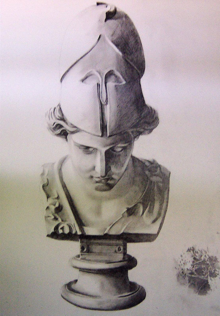 A Bit Of Charcoal On Paper