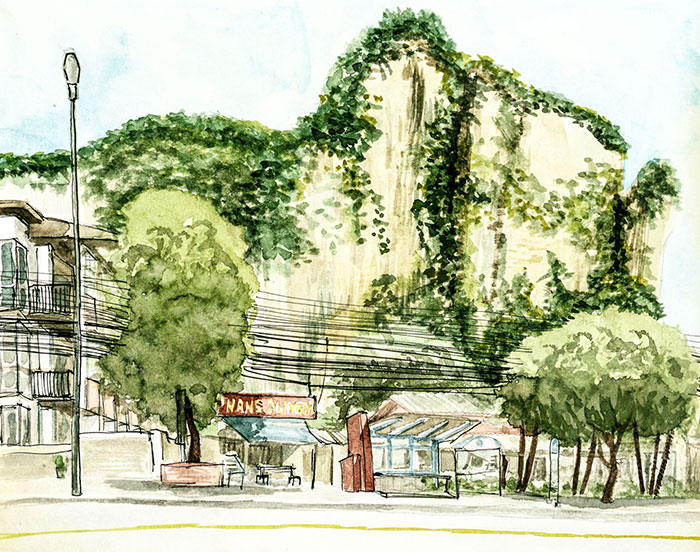 Drawing From Visiting Ao Nang