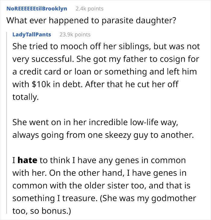Woman Honors Her Mother&rsquo;s Wish To Pass On Her Last $700 To The Youngest, &ldquo;Parasite&rdquo; Sister, Maliciously Complies