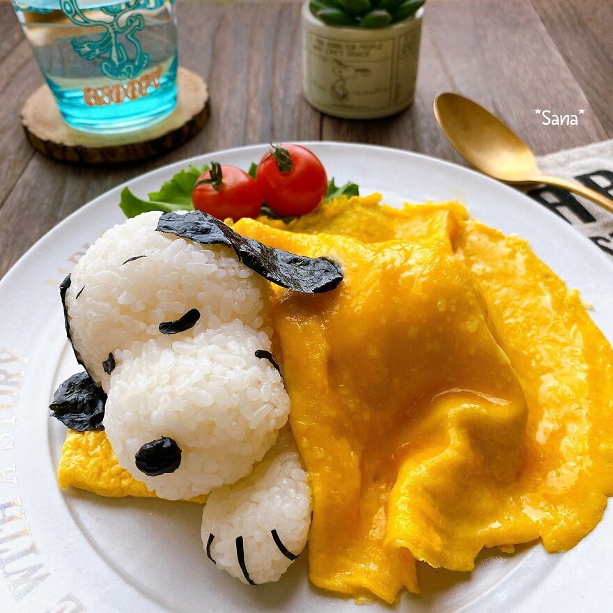 Japanese Woman Creates Amazing Dishes Inspired By The Snoopy Cartoon And Here Are The 42 Best