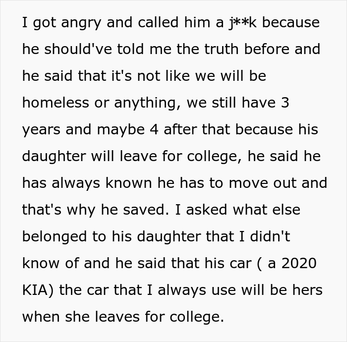 Man Reveals That His House Belongs To His Teen Daughter As An Inheritance From Her Late Mother, Fianc&eacute;e Causes A Scene