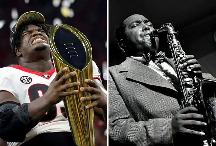 Instagram Account Compares Art With Sports Moments, And People Find It Funnily Accurate (30 Pics)