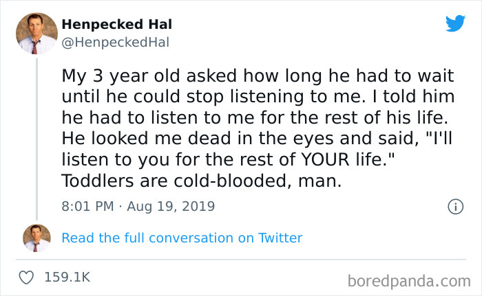 A Scary Kid Right There