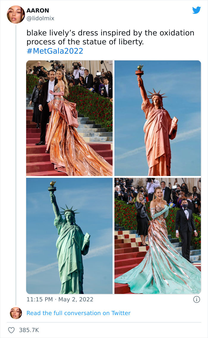 Ryan Reynolds' Reaction To His Wife's Dress Transformation At The Met Gala 2022 Is Melting People's Hearts