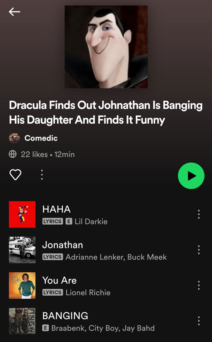 Dracula Finds Out Johnathan Is Banging His Daughter And Finds It Funny