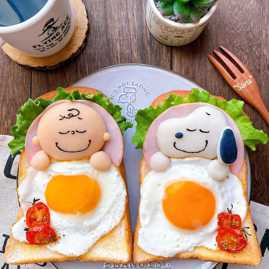Japanese Woman Creates Amazing Dishes Inspired By The Snoopy Cartoon And Here Are The 42 Best