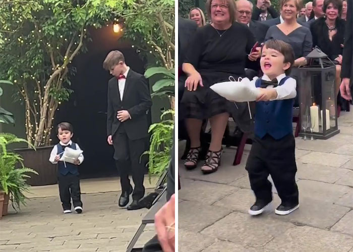 "It Was Just Like A Dream Come True!”: Bride Rejoices In Moment Her Son Runs Up To Her On The Aisle "It Was Just Like A Dream Come True!”: Bride Rejoices In Moment Her Son Runs Up To Her On The Aisle