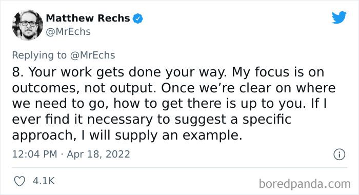 People On Twitter Discuss This Product Manager's 11 Rules For "A Good Boss"