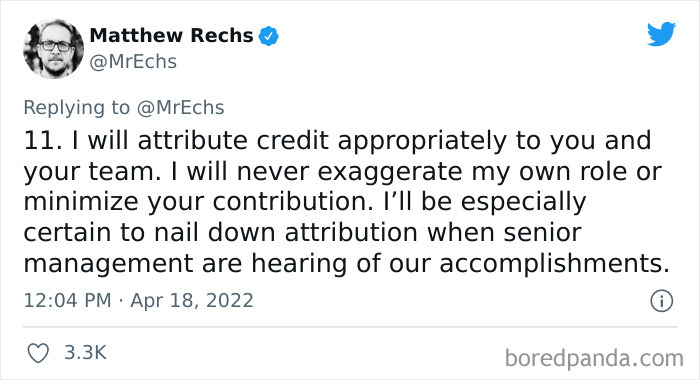 People On Twitter Discuss This Product Manager's 11 Rules For "A Good Boss"