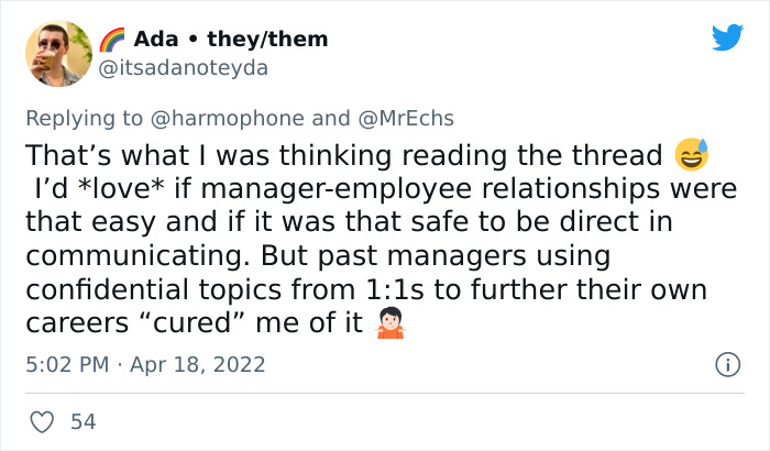 People On Twitter Discuss This Product Manager's 11 Rules For "A Good Boss"