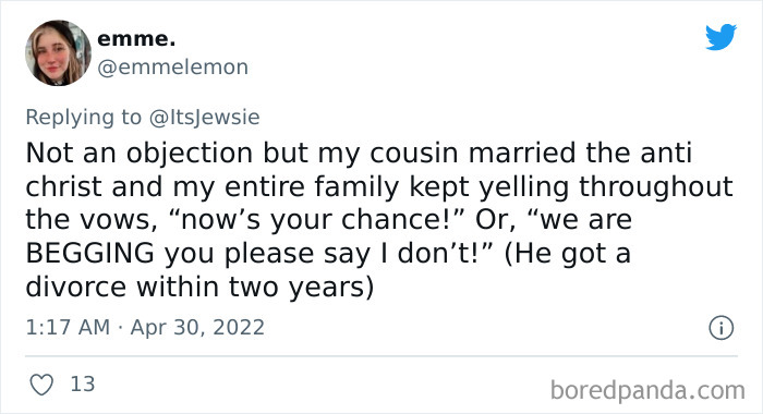 People-Objecting-At-Wedding-Stories