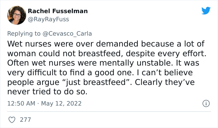 History Professor Shuts Down People Arguing That Mothers Should Just Breastfeed Like In The Pre-Formula Days, Paints A Gruesome Picture Of What It Was Really Like