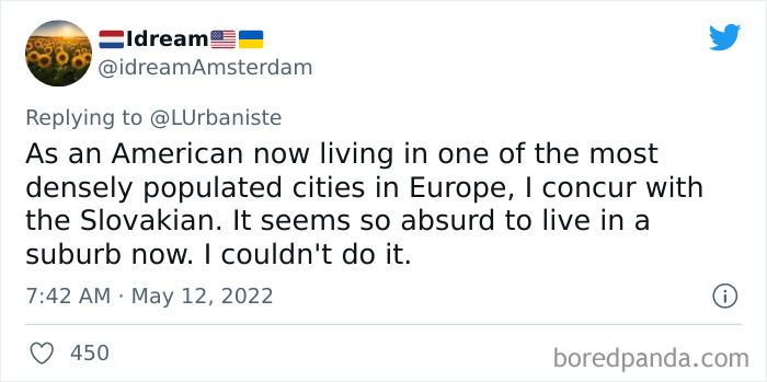 European Is Shocked To Learn How American Suburbs Work, Goes Online To Ask Some Accurate Questions European Is Shocked To Learn How American Suburbs Work, Goes Online To Ask Some Accurate Questions