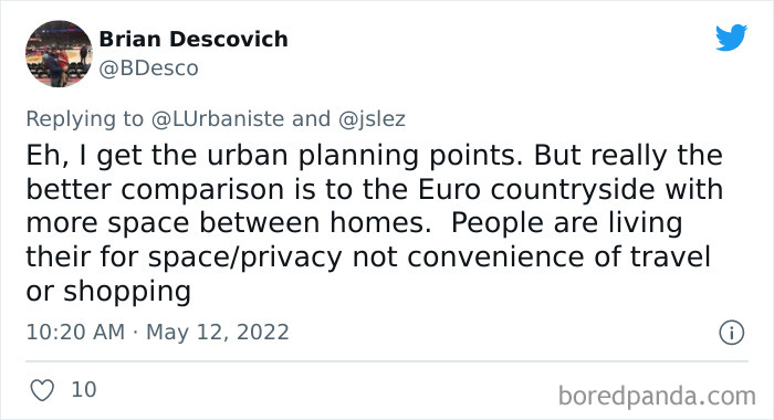 European Is Shocked To Learn How American Suburbs Work, Goes Online To Ask Some Accurate Questions European Is Shocked To Learn How American Suburbs Work, Goes Online To Ask Some Accurate Questions