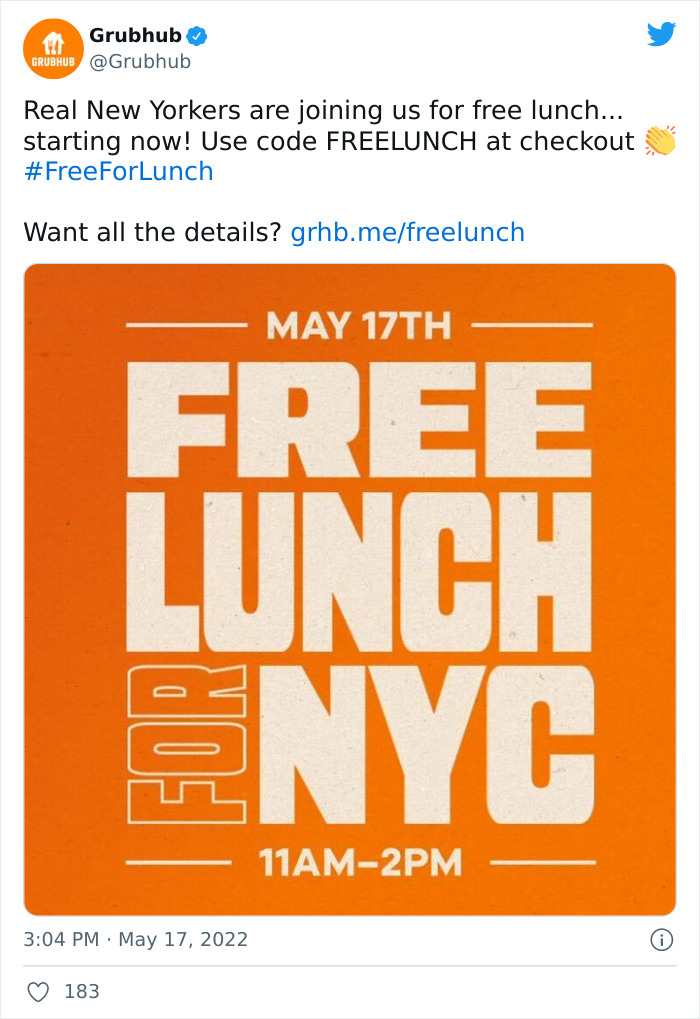 Restaurants And Couriers Appalled At Grubhub After They Launched A "$15 Off Lunch" Promo And Didn't Warn Them Restaurants And Couriers Appalled At Grubhub After They Launched A "$15 Off Lunch" Promo And Didn't Warn Them