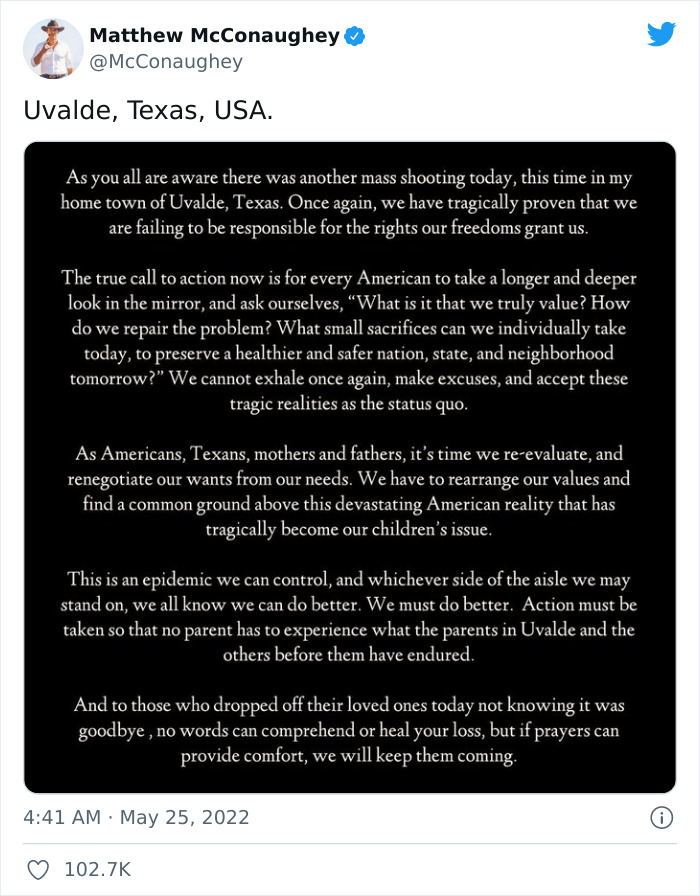 Celebrities-React-To-Uvalde