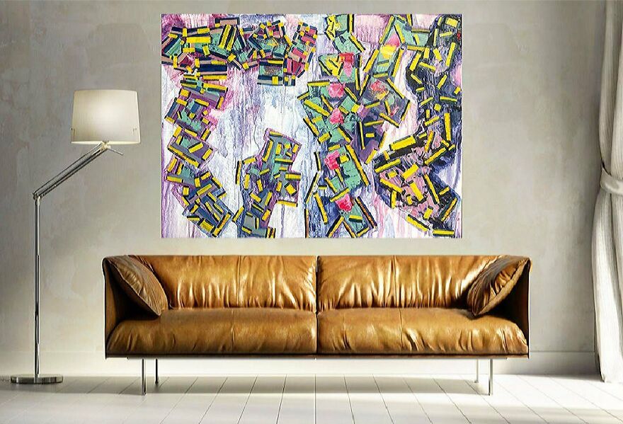 Abstract Paintings By Textile Designer Isha Mehta (32 Pics)