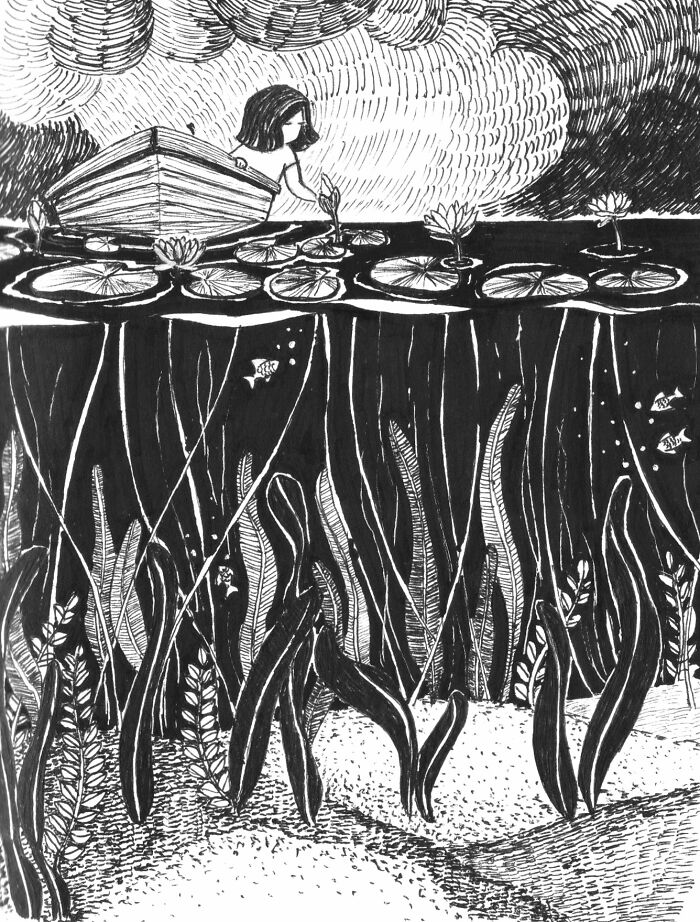 I Doodled This Character To Escape From My Anxiety Attacks