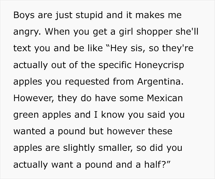 "I'm Immediately Canceling The Order": Woman Goes Viral For Not Wanting Male Instacart Shoppers Doing Her Order And Explaining Why "I'm Immediately Canceling The Order": Woman Goes Viral For Not Wanting Male Instacart Shoppers Doing Her Order And Explaining Why