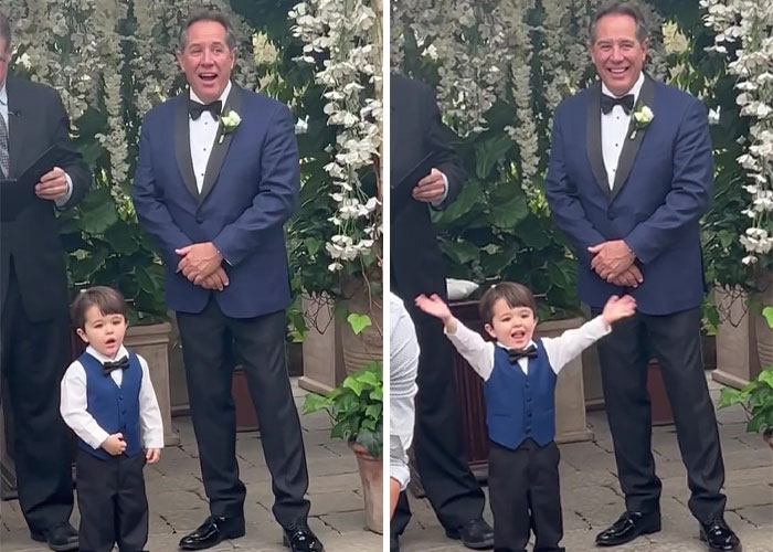 "It Was Just Like A Dream Come True!”: Bride Rejoices In Moment Her Son Runs Up To Her On The Aisle "It Was Just Like A Dream Come True!”: Bride Rejoices In Moment Her Son Runs Up To Her On The Aisle