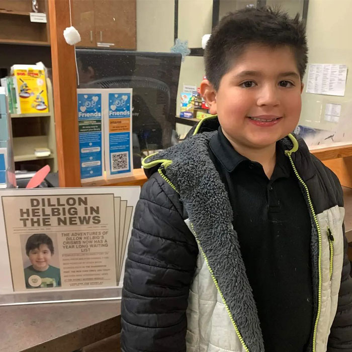 An 8-Year-Old Snuck His Handwritten Book Onto A Library Shelf, Now It Has A Waitlist Of Over 100 People An 8-Year-Old Snuck His Handwritten Book Onto A Library Shelf, Now It Has A Waitlist Of Over 100 People