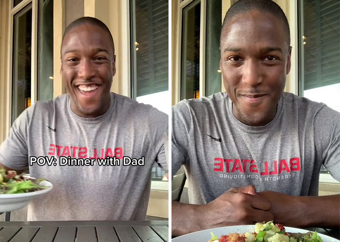 Man Gathers A Following Of 2.5M People On TikTok For Being Their Father Figure, Offering Life Advice And 'Dinner With Dad'