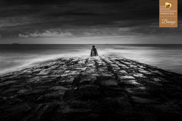 "Waiting For The Floods" By Marc Barthelemy. Bronze In Fine Art, Other