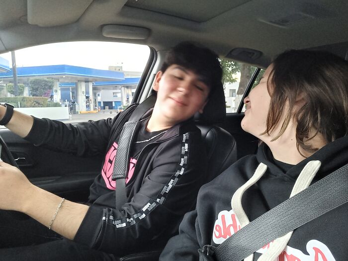 Me With My -Now Ex- Boyfriend Just Enjoying A Ride In Mexico City