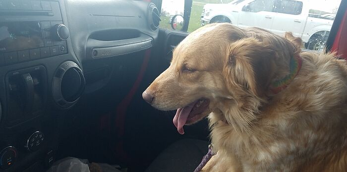 She Had To Have The Ac On. Barely 80° Outside. Yep, A Little Spoiled.