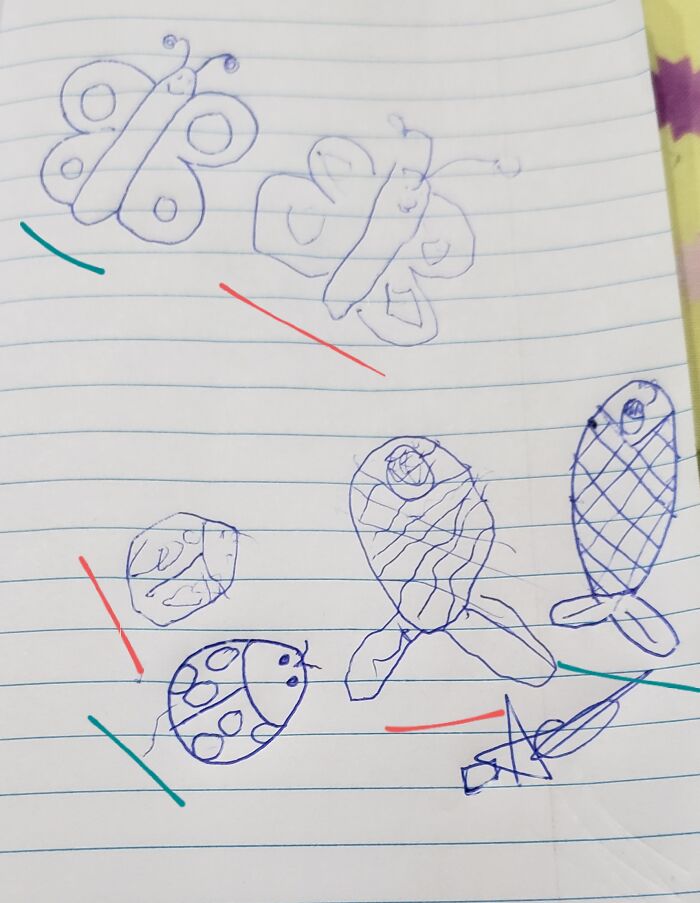 I Did A Couple Cause I Couldn't Decide.(Red Is My Non-Dominant And Green Is My Dominant.)